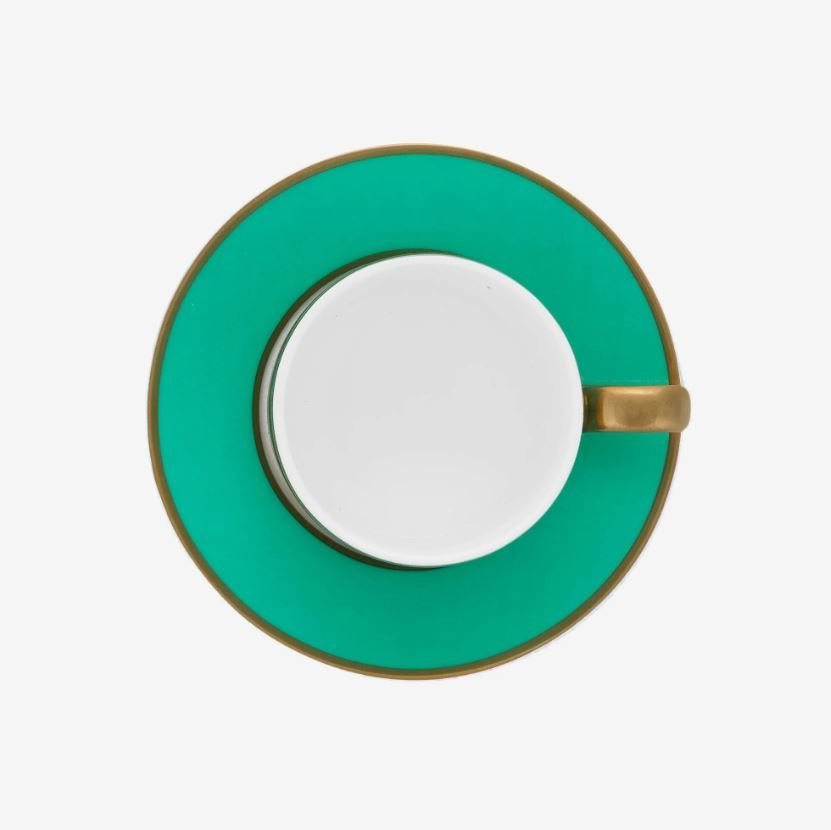 Yeşil Porselen Kahve Fincanı 120 Ml Chique Collection by Pip Studio