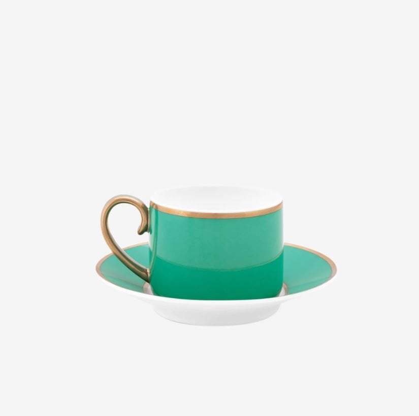 Yeşil Porselen Kahve Fincanı 120 Ml Chique Collection by Pip Studio