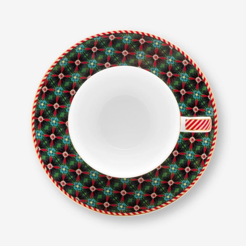 Mavi Porselen Kahve Fincan Seti 120 Ml Berry Blues Collection by Pip Studio