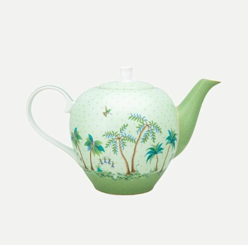 Yeşil Porselen Demlik 1600 Ml Jolie Collection by Pip Studio