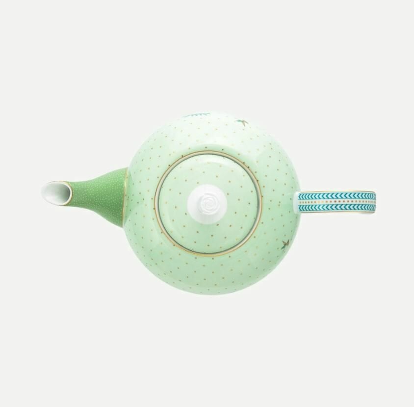 Yeşil Porselen Demlik 1600 Ml Jolie Collection by Pip Studio