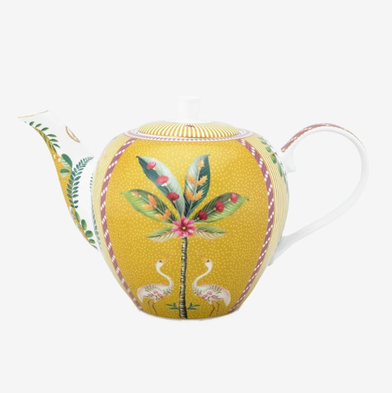 Sarı Porselen Demlik 1600 Ml La Majorelle Collection by Pip Studio