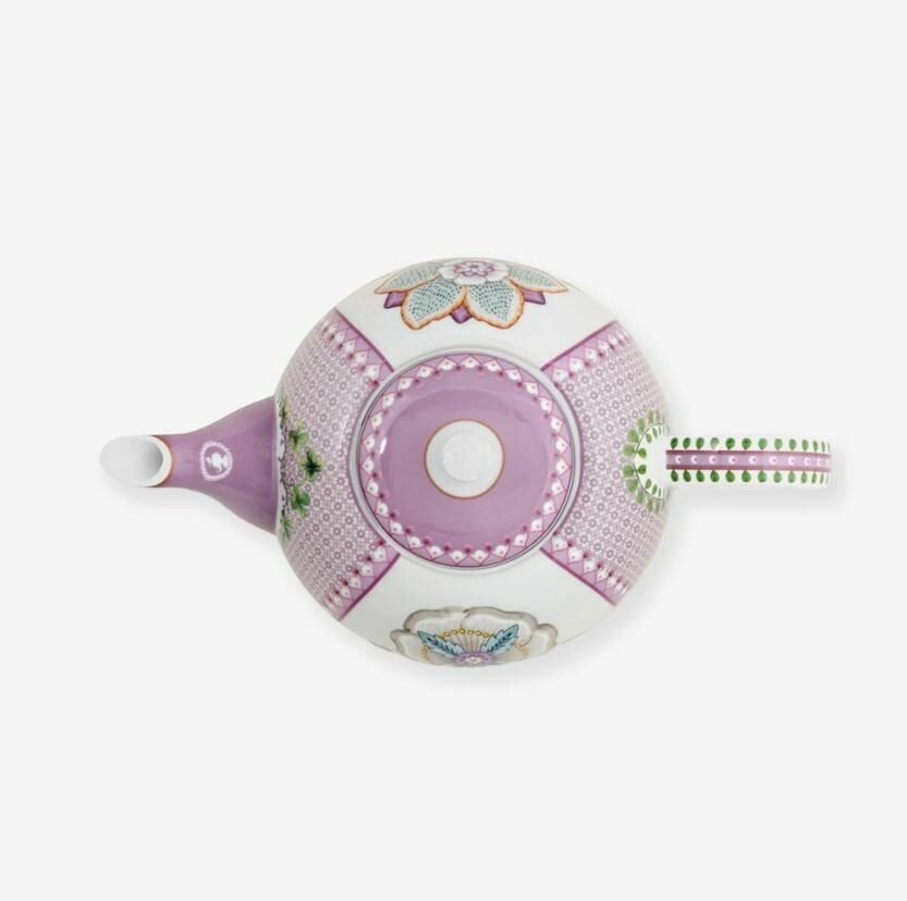 Mor Porselen Demlik 1600 Ml Lily & Lotus Collection by Pip Studio