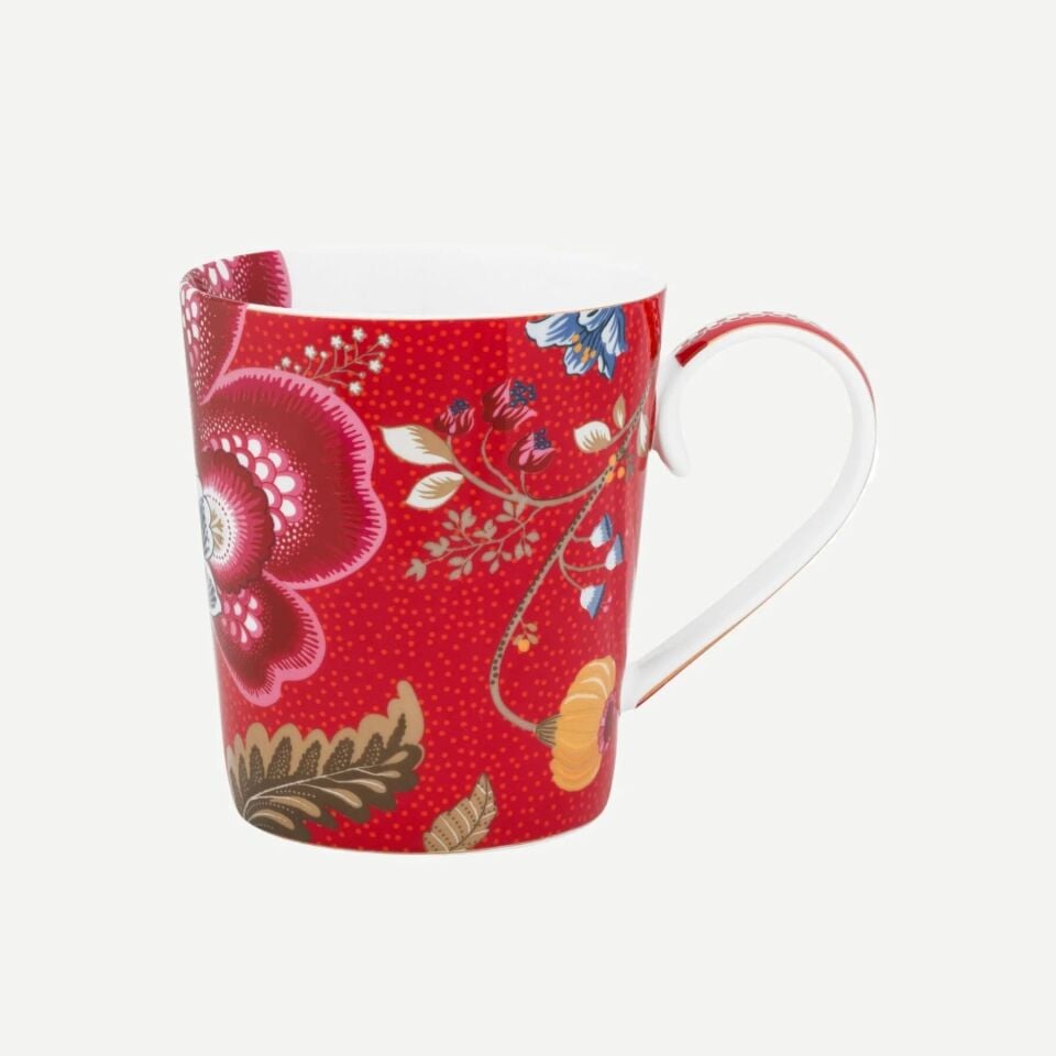 Pip Studio Harfli Mug Kırmızı I 350 ml