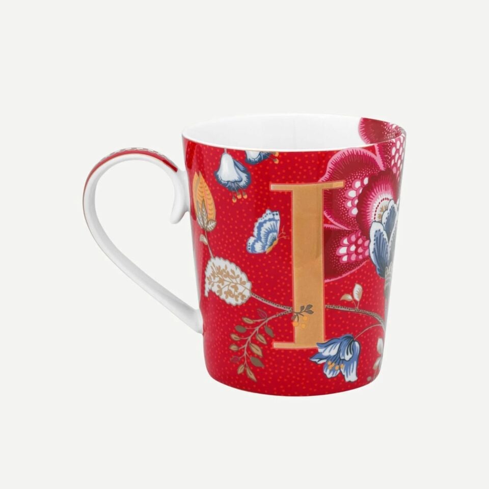 Pip Studio Harfli Mug Kırmızı I 350 ml