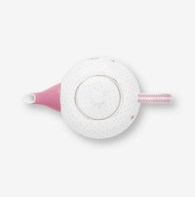 Beyaz Porselen Demlik 1600 Ml Jolie Collection by Pip Studio