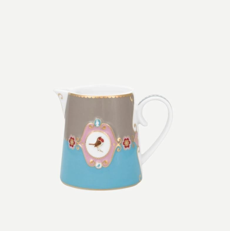 Mavi Haki Porselen Sütlük 270 Ml Love Birds Collection by Pip Studio