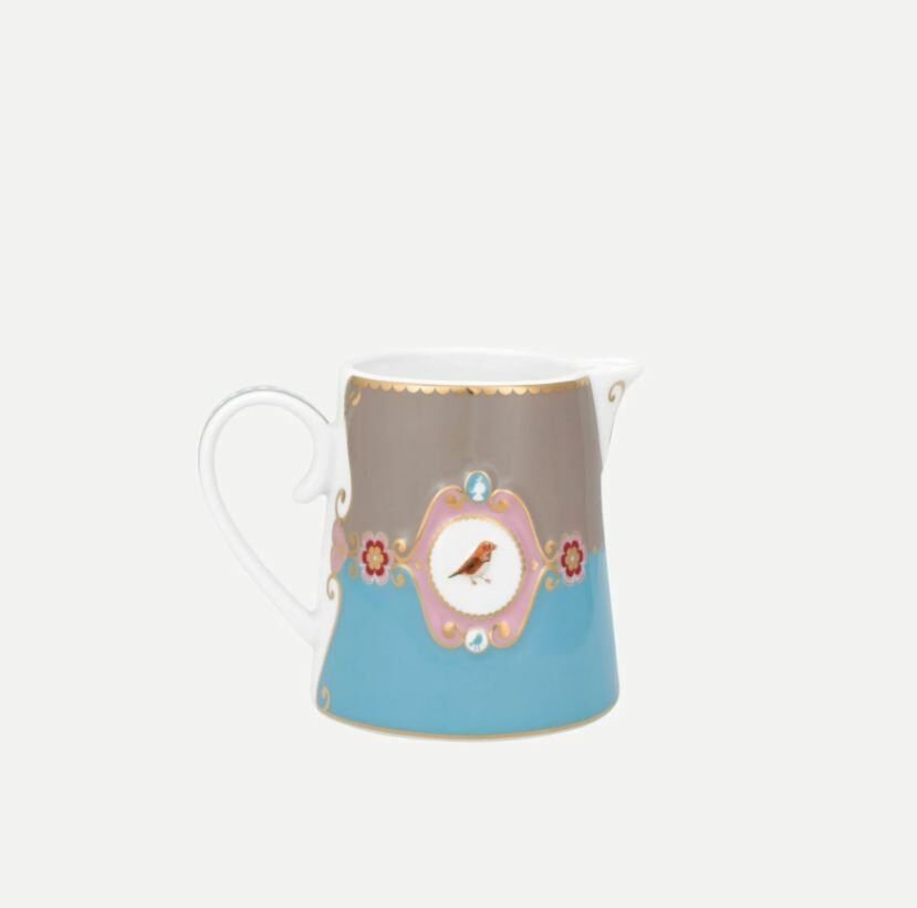 Mavi Haki Porselen Sütlük 270 Ml Love Birds Collection by Pip Studio