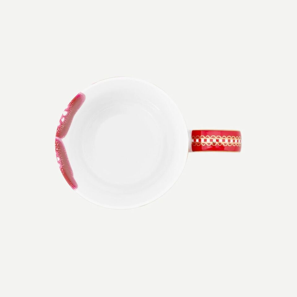 Pip Studio Harfli Mug Kırmızı O 350 ml