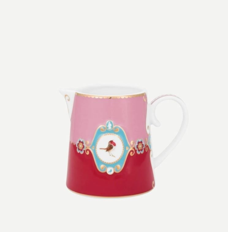 Pembe Porselen Sütlük 270 Ml Love Birds Collection by Pip Studio