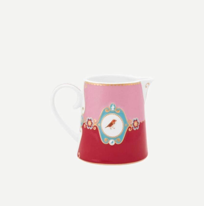 Pembe Porselen Sütlük 270 Ml Love Birds Collection by Pip Studio