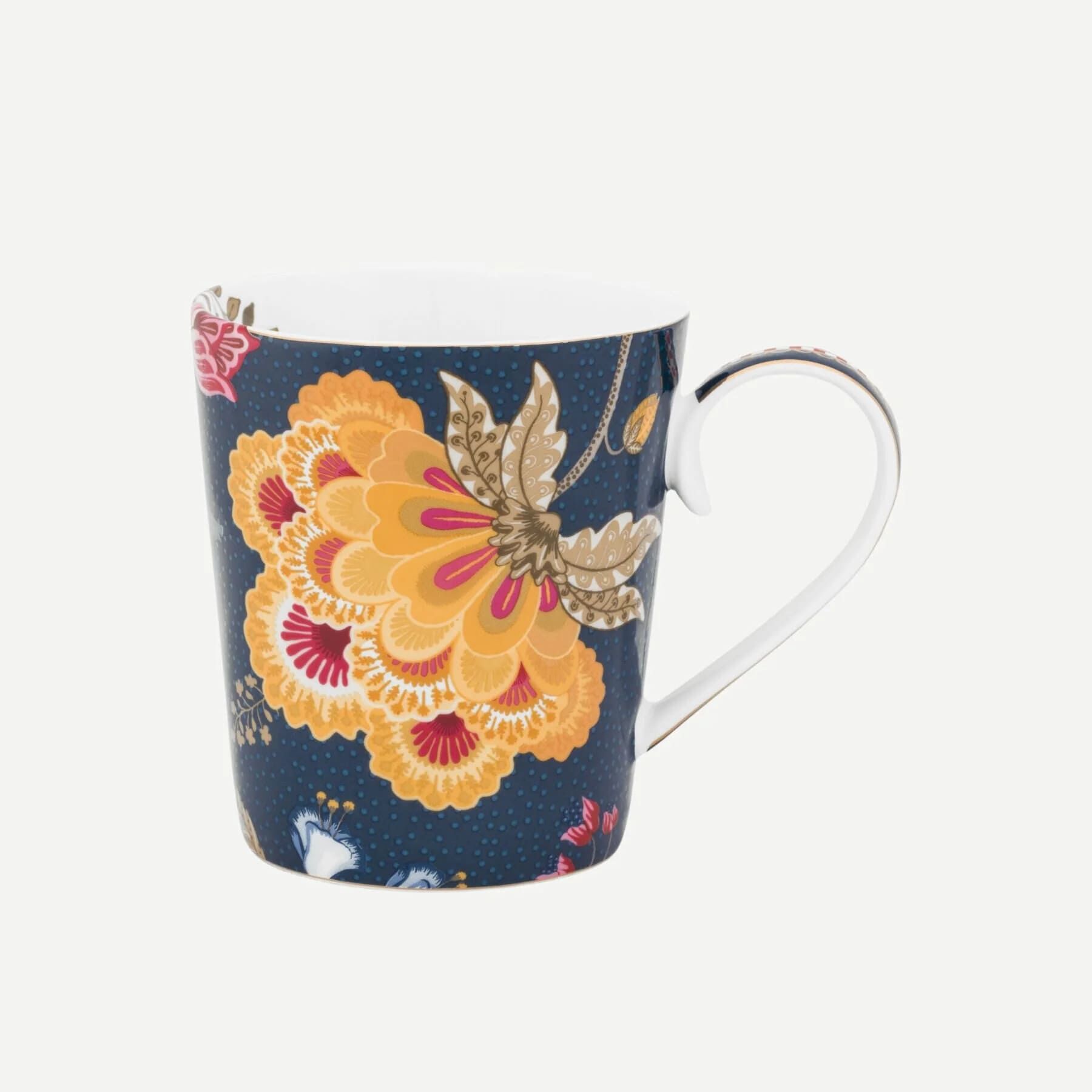 Pip Studio Harfli Mug Mavi P 350 ml
