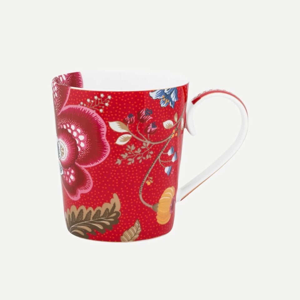 Pip Studio Harfli Mug Kırmızı U 350 ml