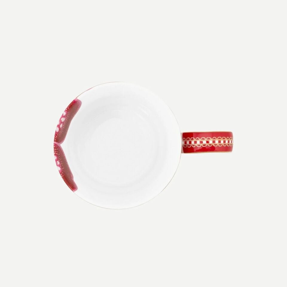 Pip Studio Harfli Mug Kırmızı U 350 ml