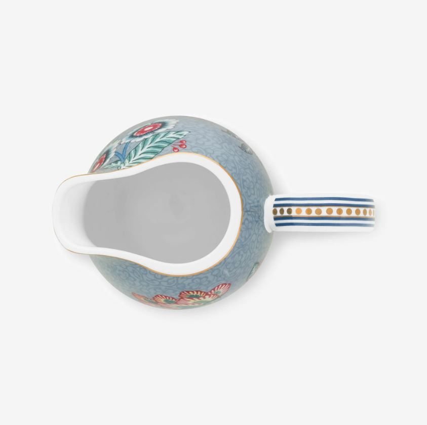 Mavi Porselen Sütlük 250 Ml Flower Festival Collection by Pip Studio