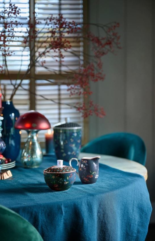 Mavi Porselen Sütlük 250 Ml Berry Blues Collection by Pip Studio