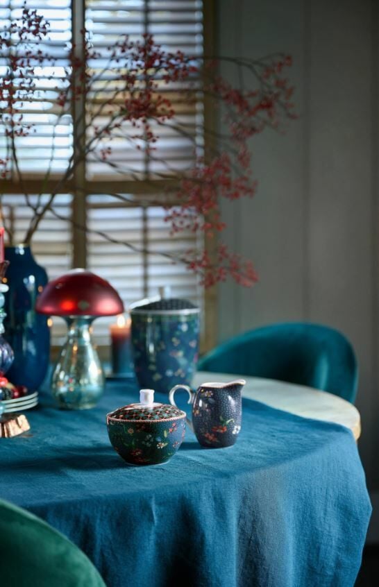 Mavi Porselen Sütlük 250 Ml Berry Blues Collection by Pip Studio