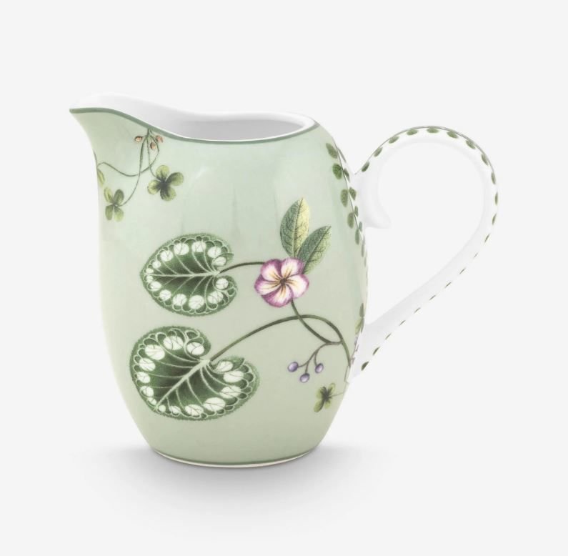 Yeşil Porselen Sütlük Lily & Lotus Collection by Pip Studio