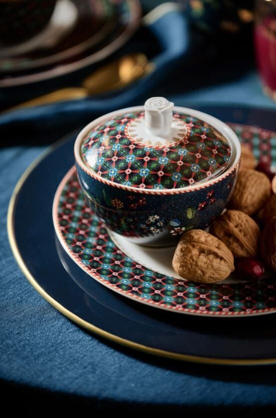 Mavi Porselen Şekerlik 300 Ml Berry Blues Collection by Pip Studio