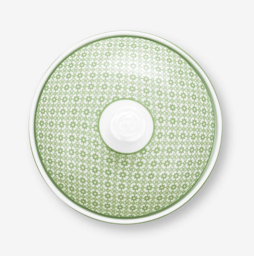 Yeşil Porselen Şekerlik Lily & Lotus Collection by Pip Studio