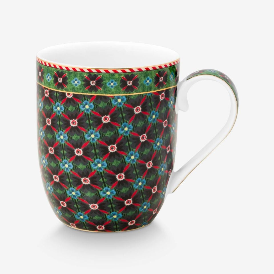 Mavi Porselen Kupa Seti 145 Ml Berry Blues Collection by Pip Studio