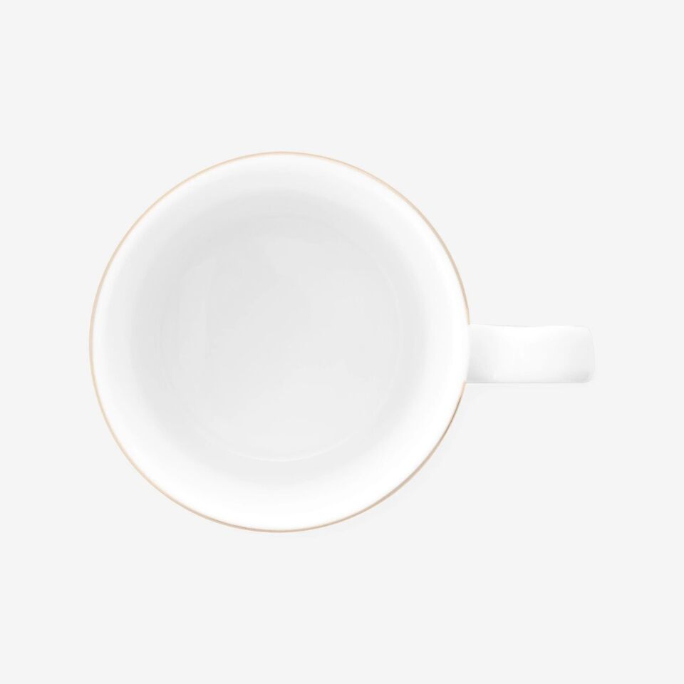 Koyu Yeşil Porselen Kupa 150 Ml Love Birds Collection by Pip Studio