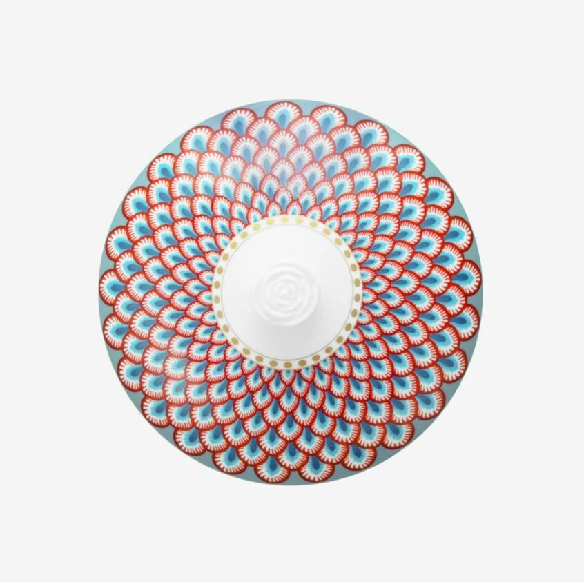 Mavi Porselen Küp 1500 Ml Flower Festival Collection by Pip Studio