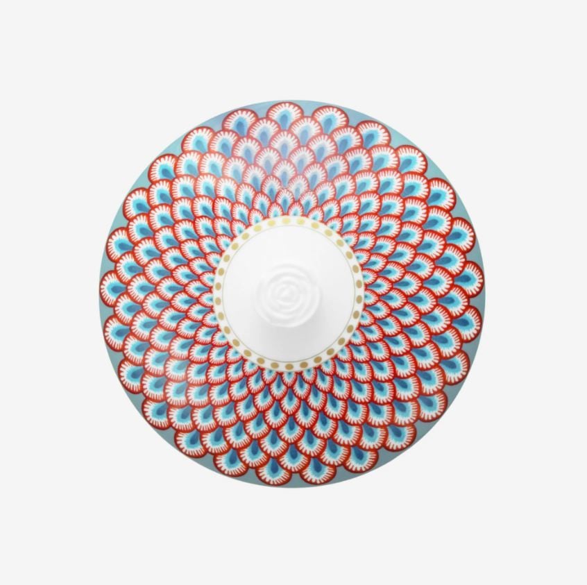 Mavi Porselen Küp 1500 Ml Flower Festival Collection by Pip Studio