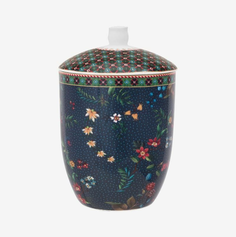 Mavi Porselen Saklama Kutusu 1500 Ml Berry Blues Collection by Pip Studio