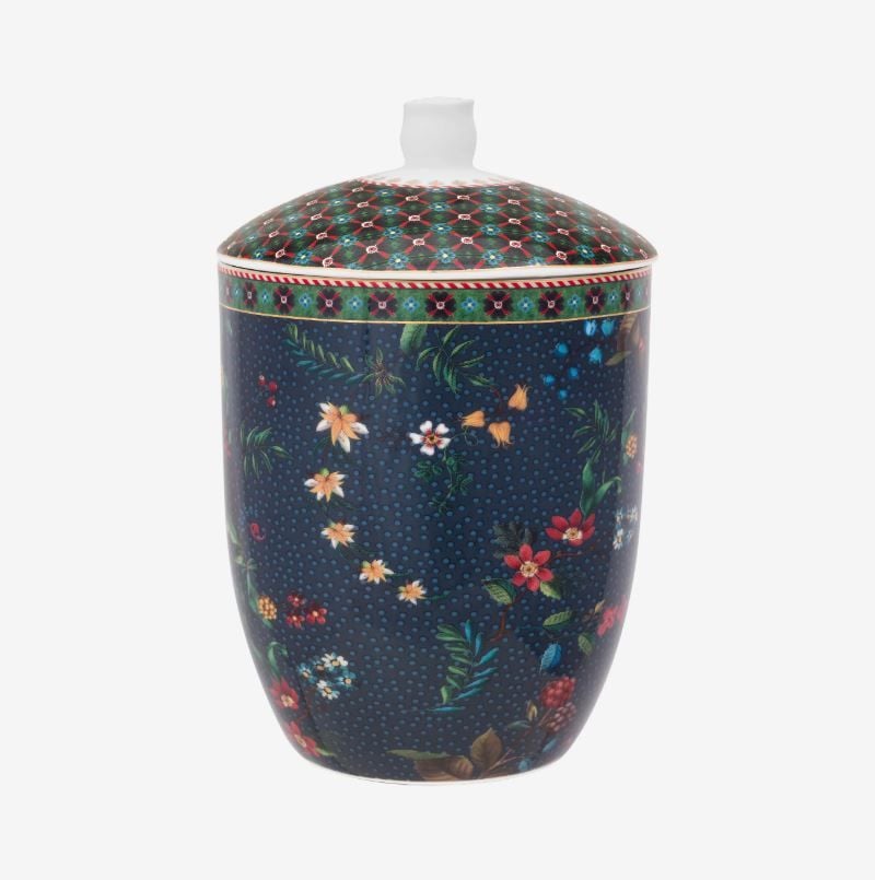 Mavi Porselen Saklama Kutusu 1500 Ml Berry Blues Collection by Pip Studio