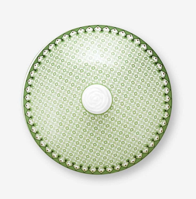 Yeşil Porselen Küp 1500 Ml Lily & Lotus Collection by Pip Studio