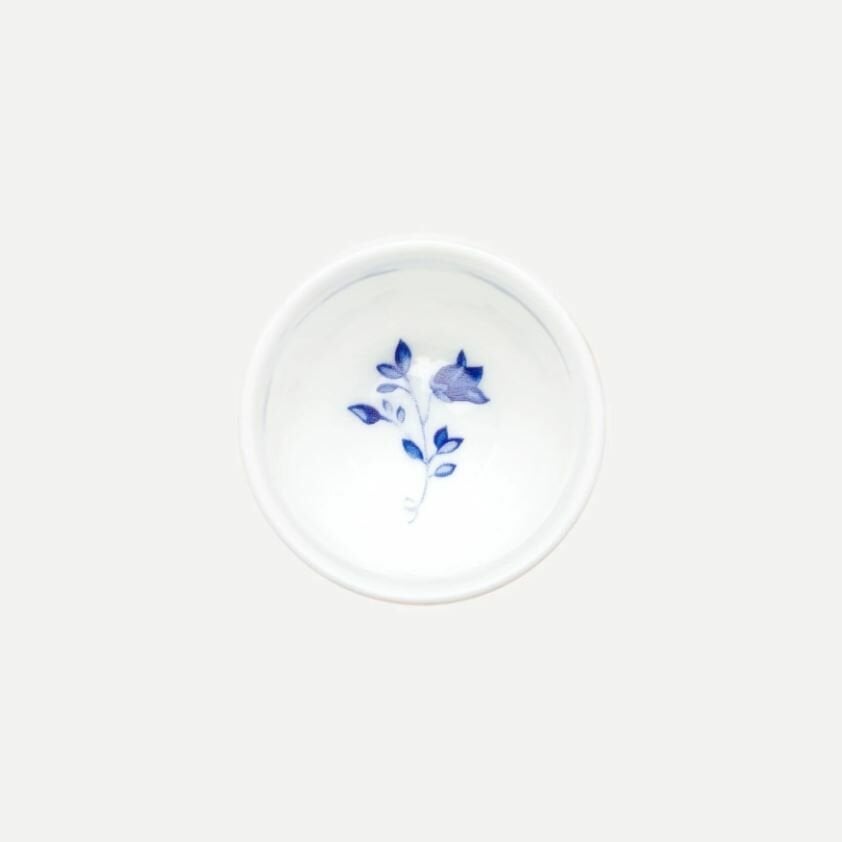 Mavi Beyaz Porselen Yumurtalık 5 Cm Royal White Collection by Pip Studio