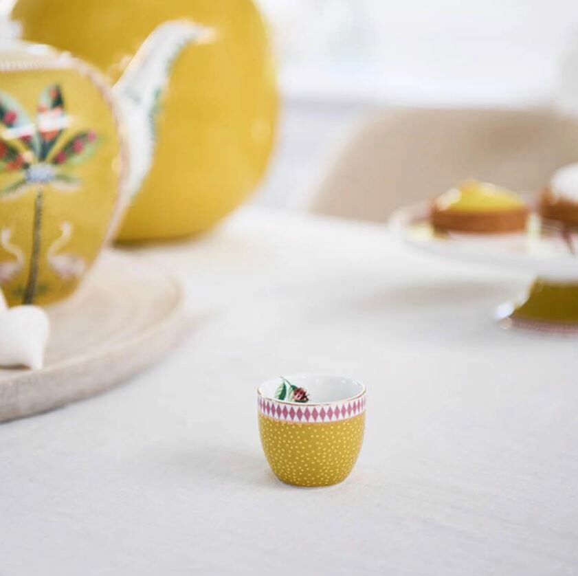 Sarı Porselen Yumurtalık 5 Cm La Majorelle Collection by Pip Studio