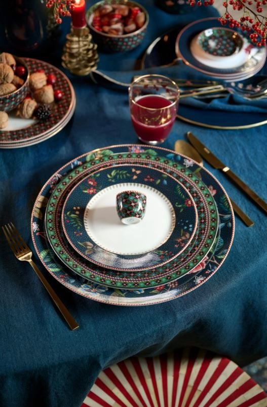 Yeşil Porselen Yumurtalık 5 Cm Berry Blues Collection by Pip Studio