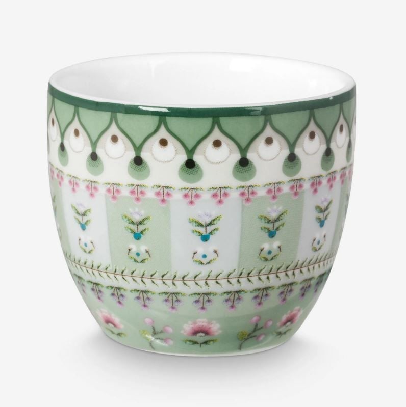 Yeşil Porselen Yumurtalık Lily & Lotus Collection by Pip Studio