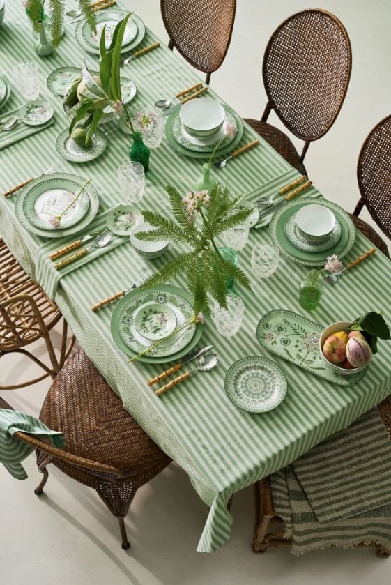 Yeşil Porselen Yumurtalık Lily & Lotus Collection by Pip Studio