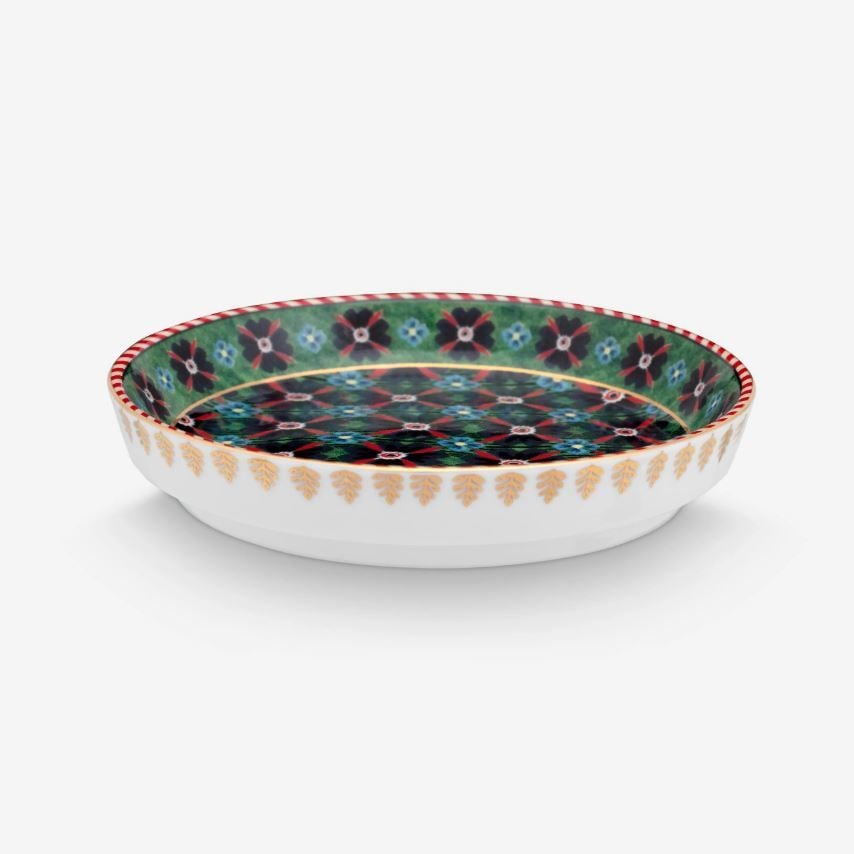 Yeşil Porselen Çay Tabağı 9 Cm Berry Blues Collection by Pip Studio