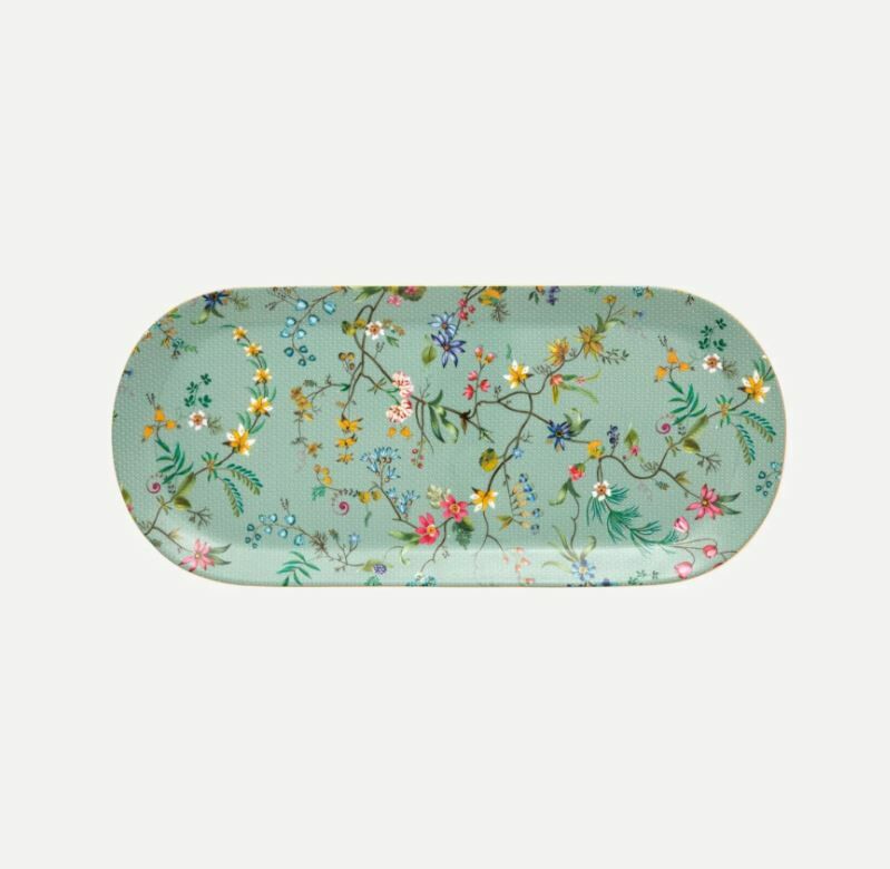 Mavi Porselen Servis Tabağı 33 Cm Jolie Collection by Pip Studio