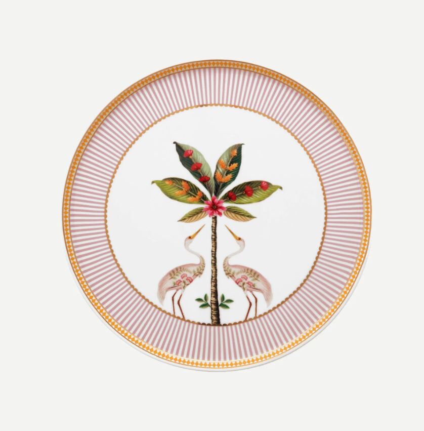 Pembe Porselen Kek Standı 21 Cm La Majorelle Collection by Pip Studio