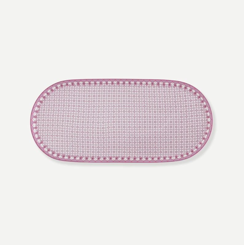 Mor Porselen Servis Tabağı 25 Cm Lily & Lotus Collection by Pip Studio