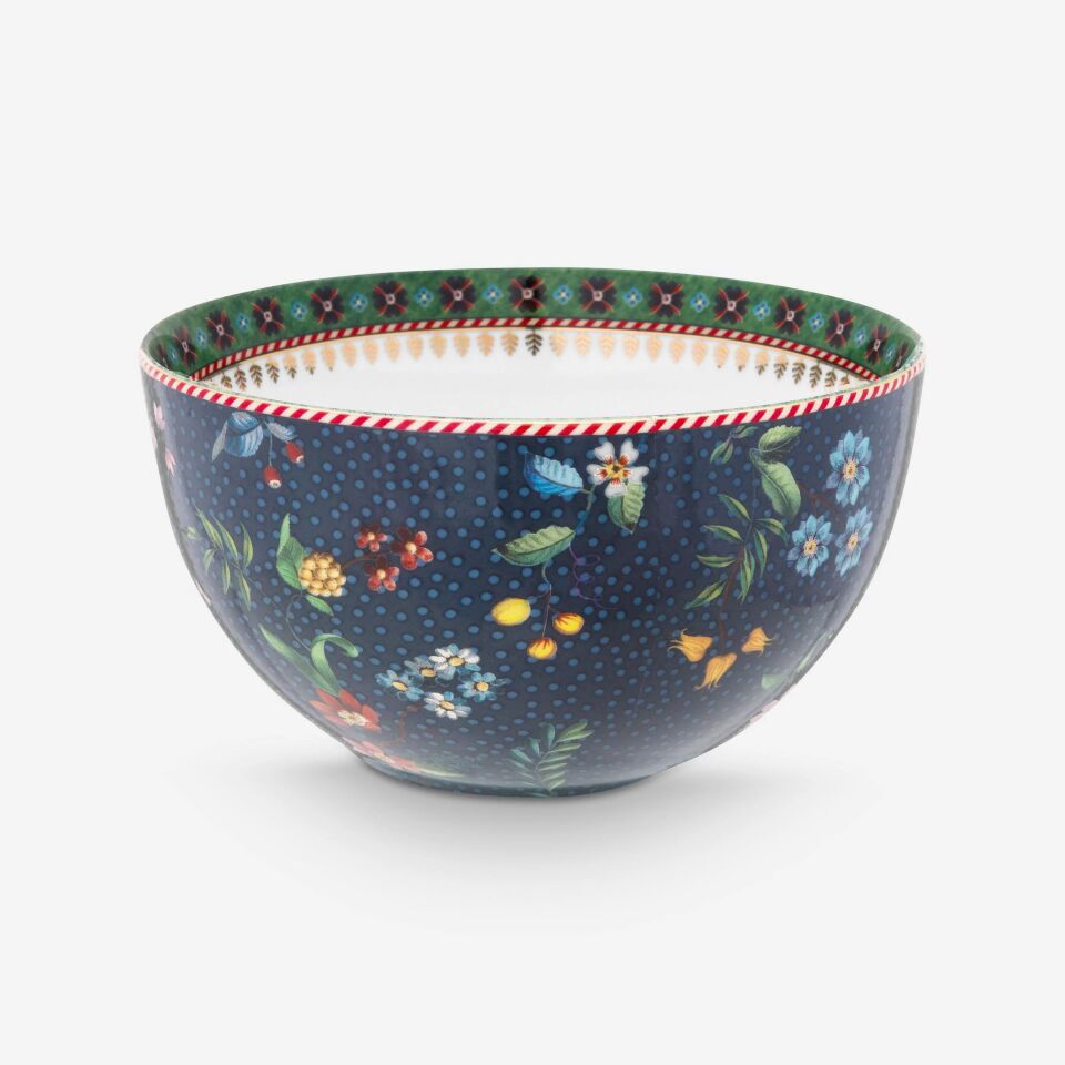 Mavi Porselen Kase 15 Cm Berry Blues Collection by Pip Studio