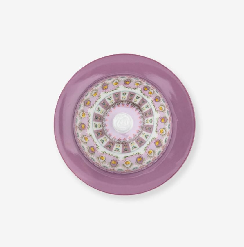 Mor Porselen Tereyağlık 17X8 Cm Lily & Lotus Collection by Pip Studio