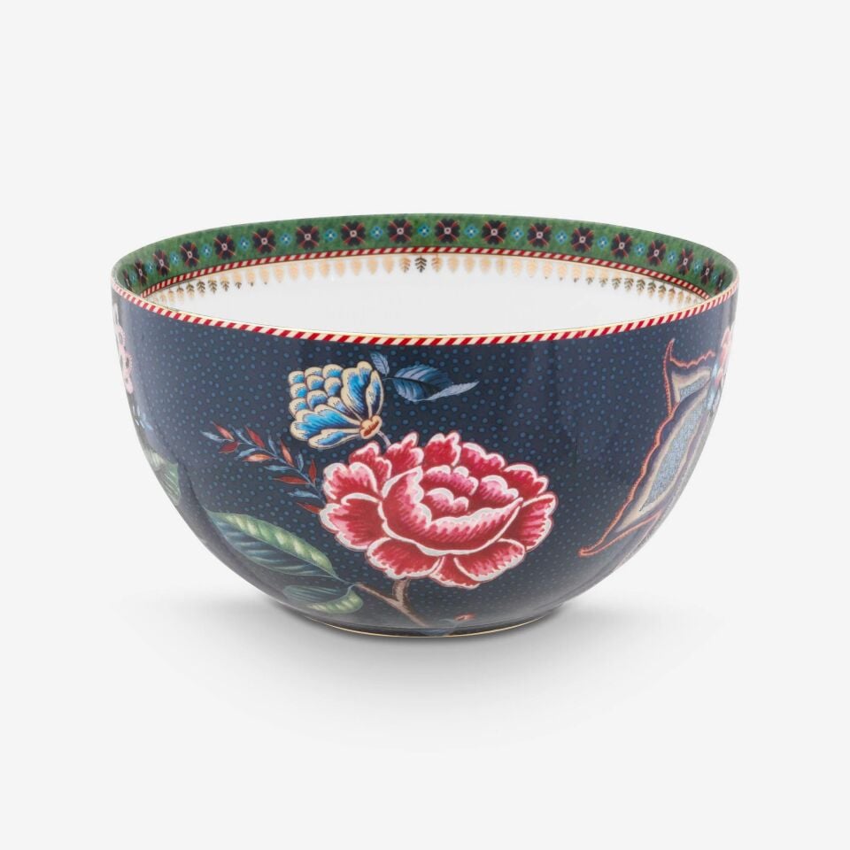 Mavi Porselen Kase 18 Cm Berry Blues Collection by Pip Studio