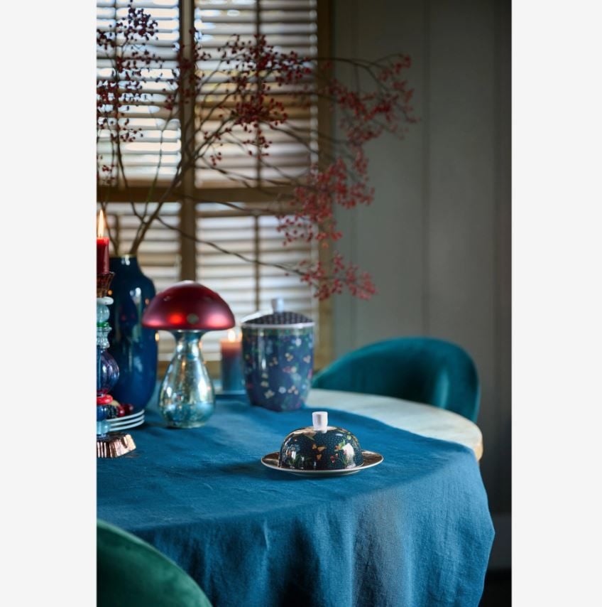 Mavi Porselen Tereyağlık 17 Cm Berry Blues Collection by Pip Studio