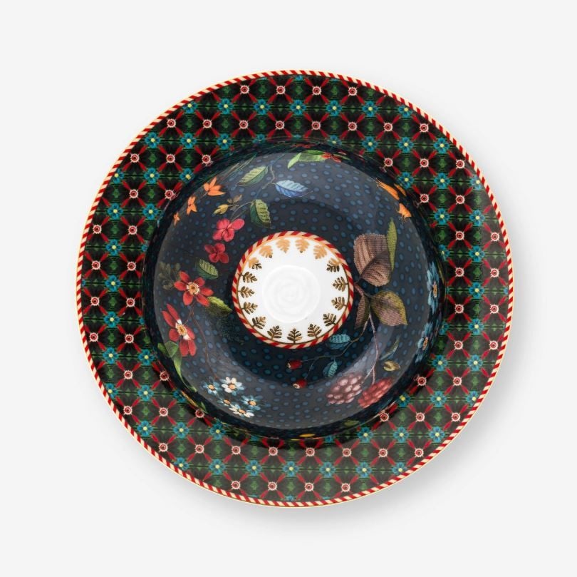 Mavi Porselen Tereyağlık 17 Cm Berry Blues Collection by Pip Studio