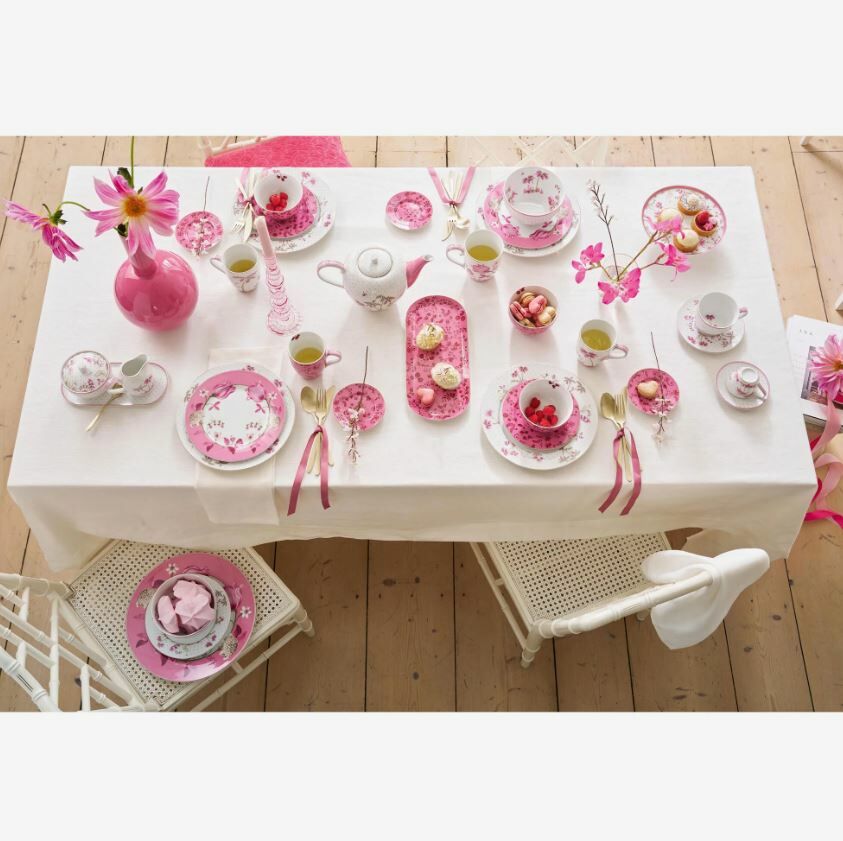 Beyaz Porselen Kek Standı 21 Cm Jolie Collection by Pip Studio