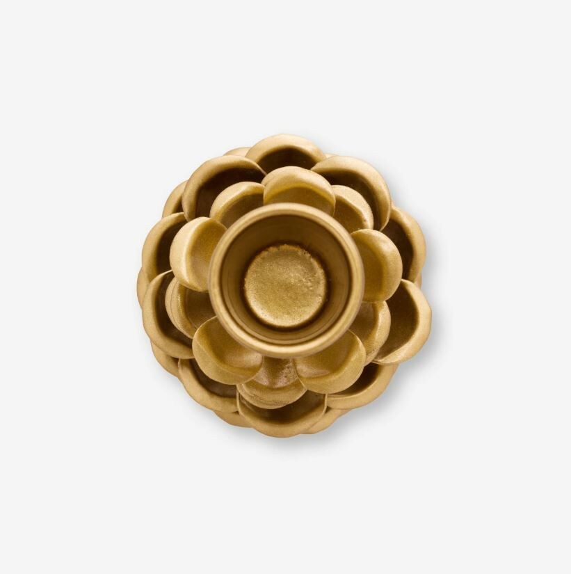 Altın Pirinç Şamdan 11 Cm Berry Blues Collection by Pip Studio