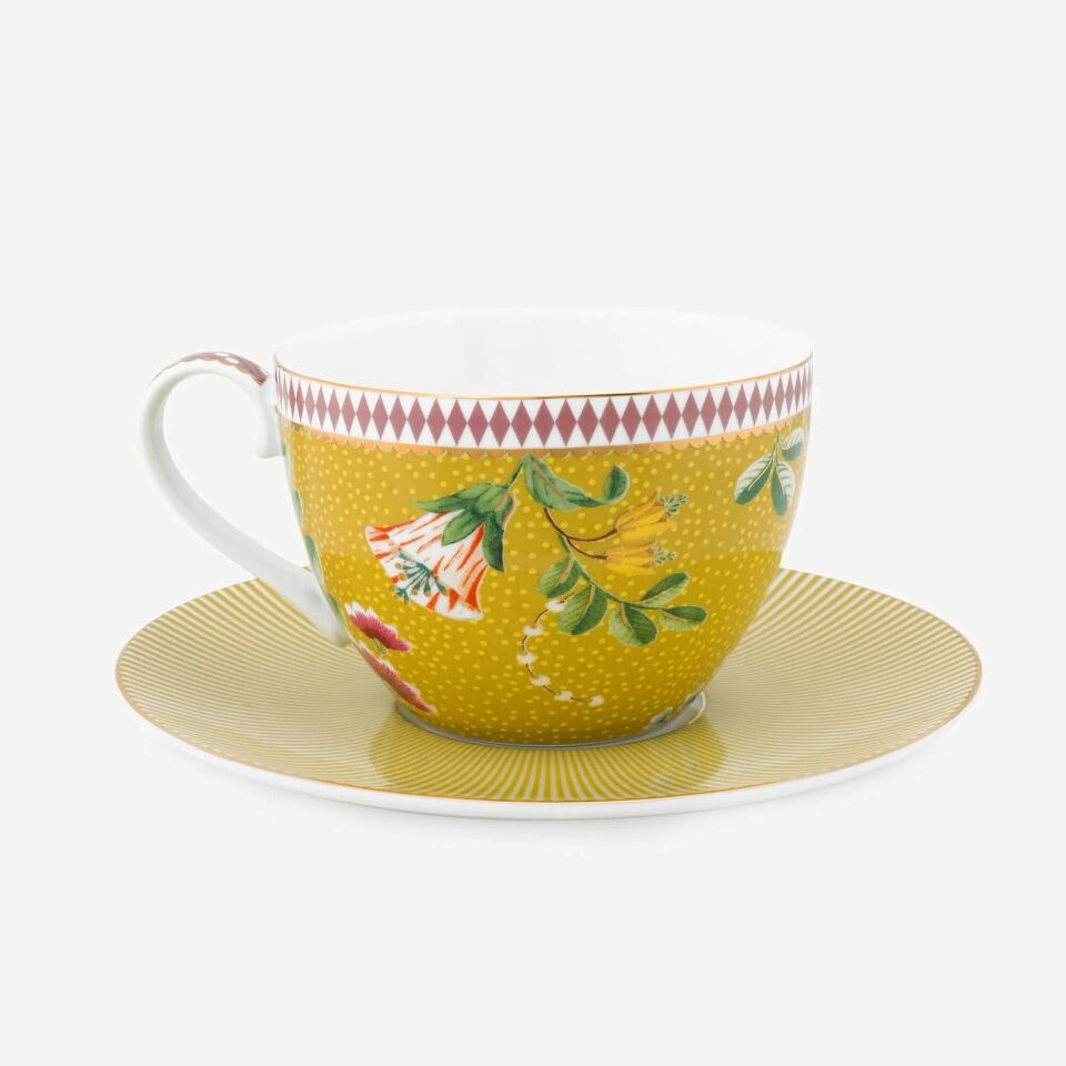 La Majorelle İkili Sarı Çay Fincanı Seti 280 ml.