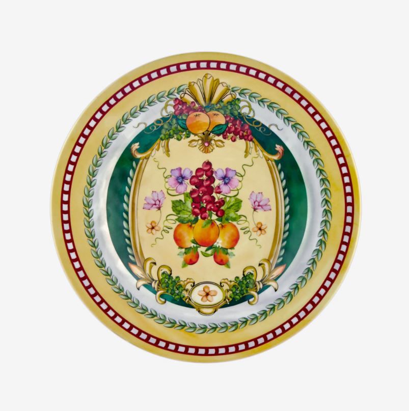 Sarı Melamin Kahvaltı Tabağı 21,5 Cm Carpe Diem Collection by Chiara Alessi