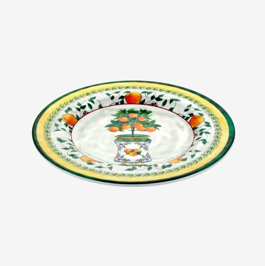 Yeşil Melamin Kahvaltı Tabağı 21,5 Cm Carpe Diem Collection by Chiara Alessi